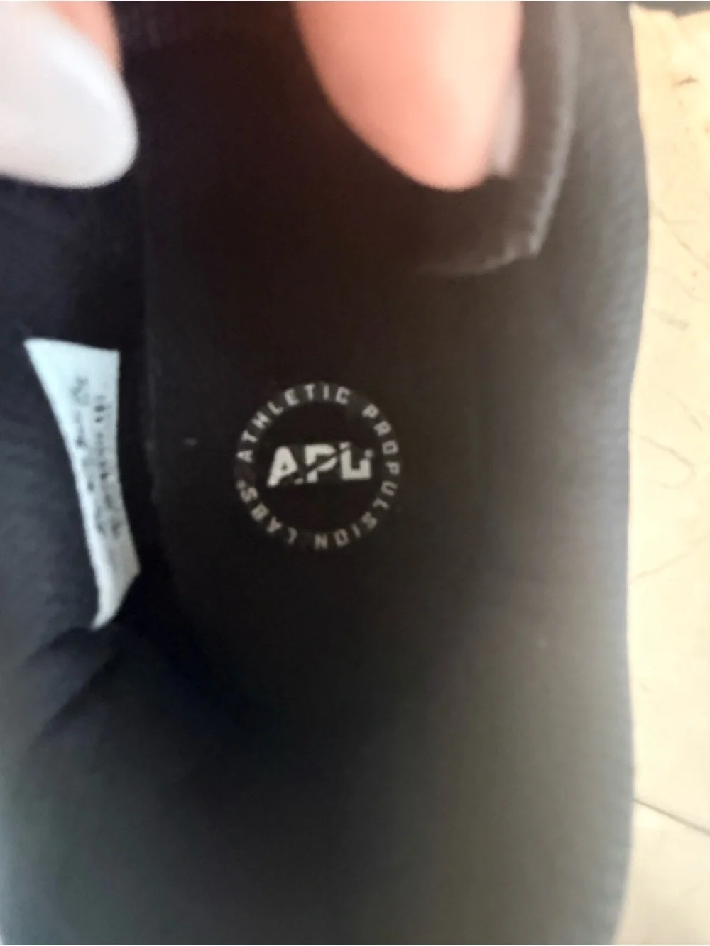 APL Black Slip-On Athletic Trainer